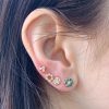Diamond Flower Child Studs