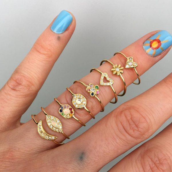 28335928_10109790491109153_5449265142364138375_o Diamond Tiny Open Heart Ring