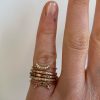 Orange Sapphire Band