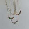 Diamond Mini Moon Necklace