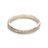 Yellow Gold Wedding Band Baguettes Old Mine Diamonds Old Mine and Baguette Diamond Band
