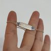 blue_sapphire_flower_id_bracelet Sapphire Flower Id Bracelet