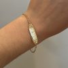 Diamond Id Bracelet
