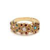 pink gold 3 flower ring 3 Flower Ring