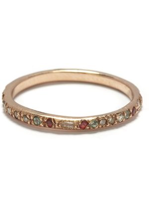 Orange Sapphire Band