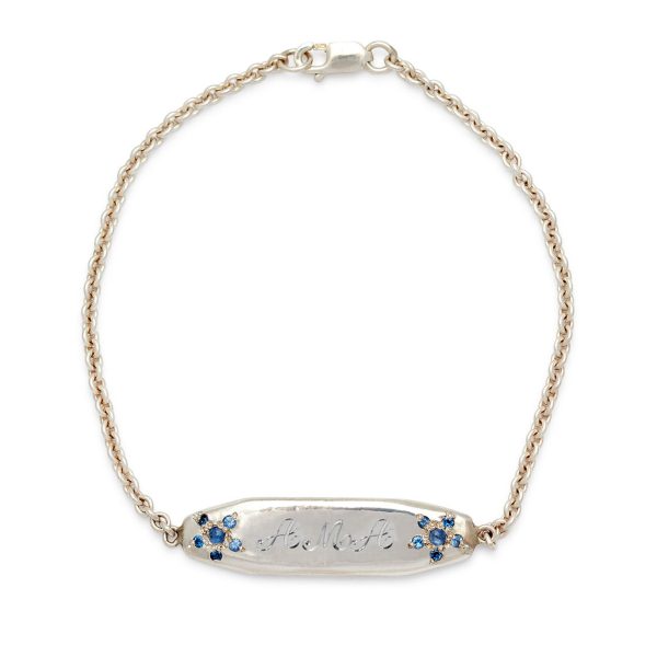 sterling-silver-ID-bracelet-3-script-letters-engraved sterling silver ID bracelet 3 script letters engraved