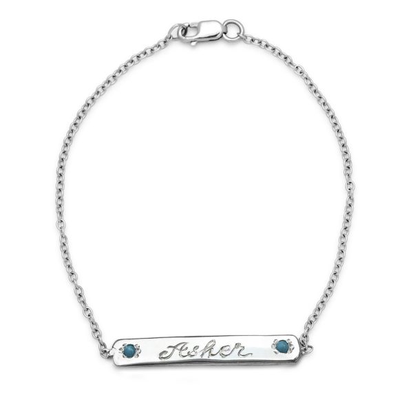 sterling-silver-skinny-id-bracelet-engraved STERLING SILVER SKINNY ID BRACELET Engraved