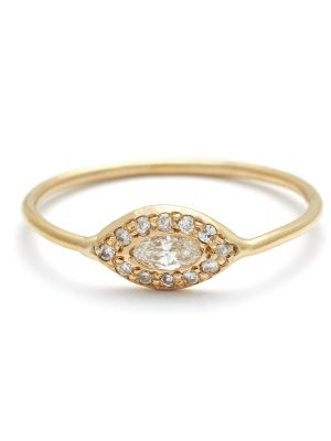Diamond Eye Ring