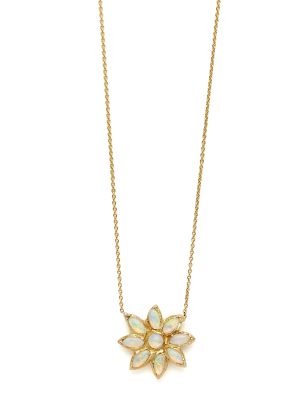 Elisa Solomon - Yellow Gold Flower Power Necklace