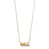Elisa Solomon - Yellow Gold Ma Necklace