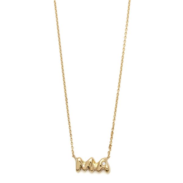 Elisa Solomon - Yellow Gold Ma Necklace