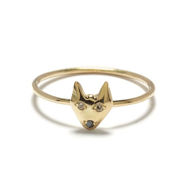 yellow gold puppy ring Puppy Ring