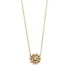 Elisa Solomon - Yellow Gold Sun Necklace