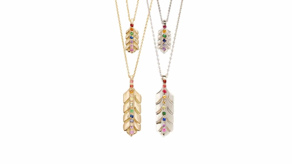 Fall Feather Necklaces