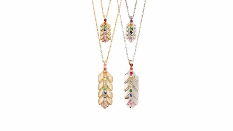 Fall Feather Necklaces
