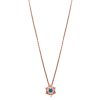 pink-gold-star-necklace Pink Gold 6 Point Star Necklace