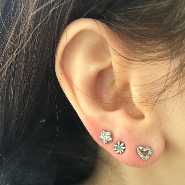 IMG_3748 White Diamond Newflower Studs