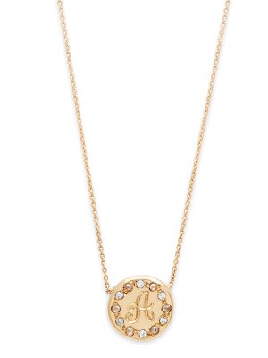 diamond-circle-necklace-yellowgold Diamond Circle Necklace in Yellow Gold