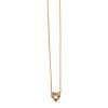 sterling-silver-multicolor-tiny-open-heart-necklace Multicolor Tiny Open Heart Necklace