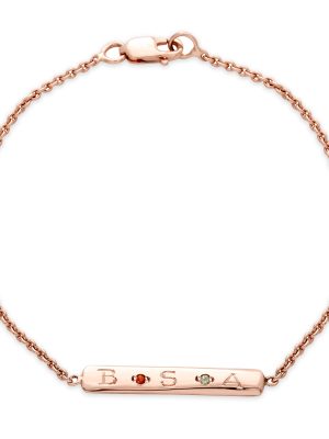 Gem Skinny Id Bracelet