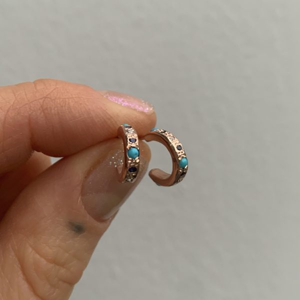 Turquoise Huggies