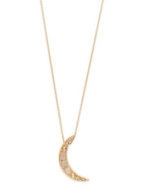 Opal Moon Necklace