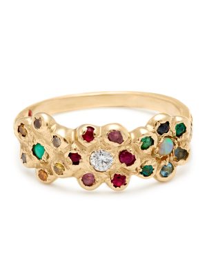 3 Flower Ring