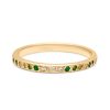 Ring_DiaOmbreBandGreens Green Ombre & Diamond Band