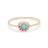 ombre-turquoise-disk-ring ombre turquoise disk ring