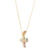 Opal-Rainbow-Flying-Bird-Necklace-yellow-gold Opal Rainbow Flying Bird Necklace yellow gold