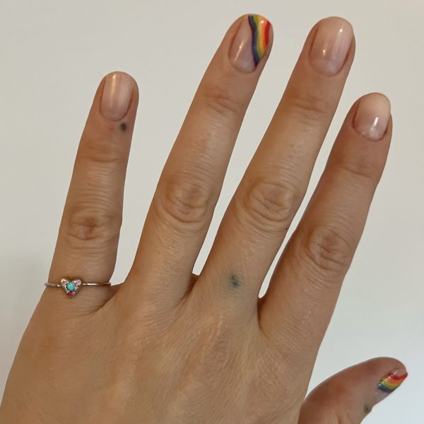 Custom Puff Heart Ring