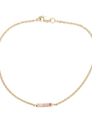 skinny bar bracelet yellow gold