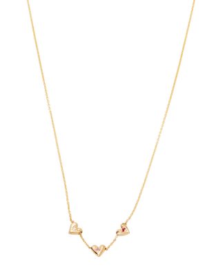 Teeny Tiny Heart Necklace - Yellow Gold