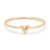 Teeny Tiny Heart Ring in 14k Yellow Gold
