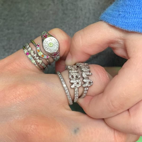 Custom Mini Moon Ring