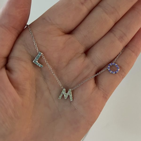 three_letter_necklace Three Letter Necklace