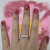 yellow-gold-diamond-name-ring White Diamond Encrusted Custom Name Ring