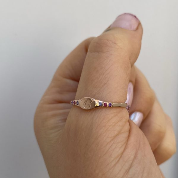 Facetune_13-11-2021-21-14-58 Custom Mini Signet Ring