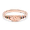 custom-mini-signet-ring-14k-pink-gold Custom Mini Signet Ring