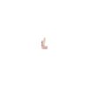 letter-stud-earrings-diamond-encrusted-14k-pink-gold 14k pink gold diamond encrusted letter stud earring