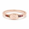 rainbow-mini-signet-ring-pinkgold pink gold rainbow mini signet ring