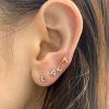 tiny-letter-studs Tiny Letter Studs