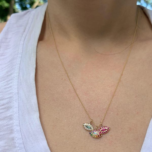 custom-eye-charm-necklaces custom eye charm necklaces