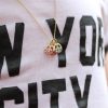 mini peace sign jewelry necklace charms