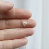 gold-diamond-heart-necklace Engraved Diamond Heart Necklace