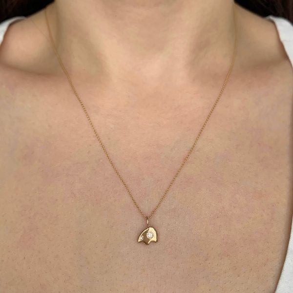 bear charm necklace