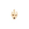 custom-puppy-dog-charm-necklace-14k-yellow-gold puppy dog charm 14k gold necklace - customizable diamonds & gems - 14k yellow gold