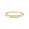 diamond-mom-band-yellow-gold Mom Ring Band with Diamond in Yellow Gold