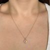 flower child charm necklace