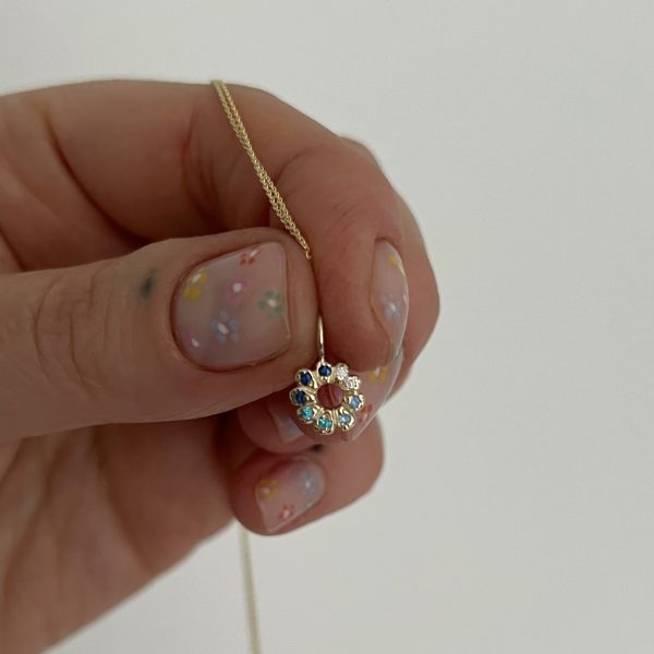 Custom Flower Child Charm